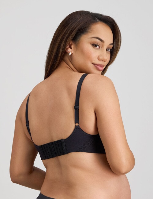 Bendon Nurture Maternity Bra, Black, S-2XL product photo View 02 L
