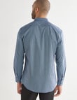 L+L Hexagon Printed Long-Sleeve Shirt, Navy product photo View 02 S