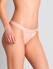 Me By Bendon Risette Thong Brief, Cameo Rose & Shell, S-XL product photo View 04 S