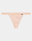 Me By Bendon Risette Thong Brief, Cameo Rose & Shell, S-XL product photo View 05 S
