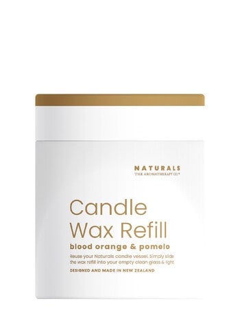 The Aromatherapy Co. Naturals Candle Wax Refill, Orange Blood & Pomelo product photo