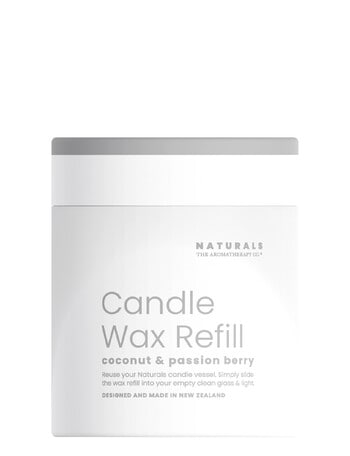 The Aromatherapy Co. Naturals Candle Wax Refill, Coconut & Passion Berry product photo