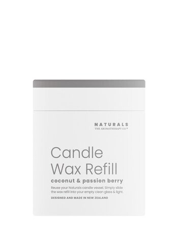 The Aromatherapy Co. Naturals Candle Wax Refill, Coconut & Passion Berry product photo