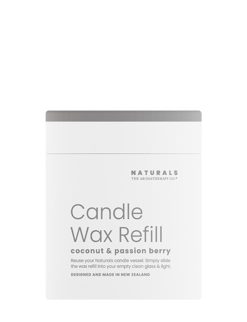 The Aromatherapy Co. Naturals Candle Wax Refill, Coconut & Passion Berry product photo