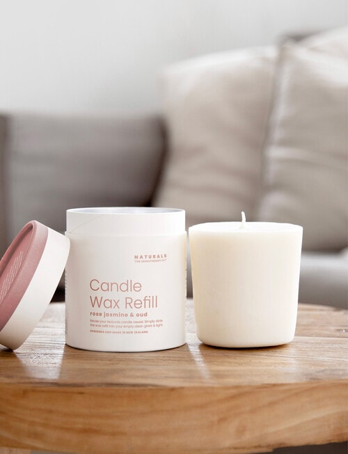 The Aromatherapy Co. Naturals Candle Wax Refill, Rose Jasmine & Oud product photo View 03 L