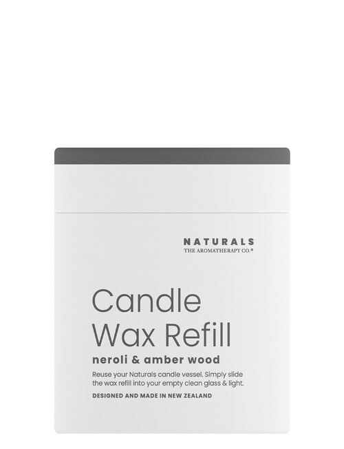 The Aromatherapy Co. Naturals Candle Wax Refill, Neroli & Amber Wood product photo