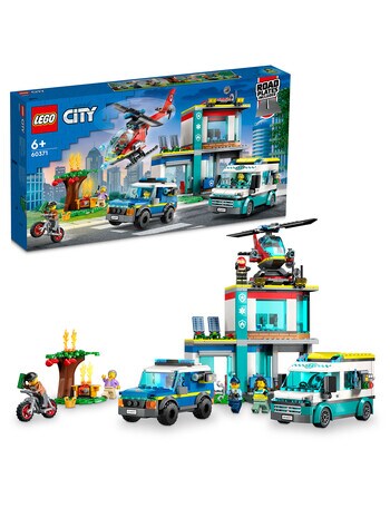 LEGO City Emergency Vehicles HQ, 60371 product photo