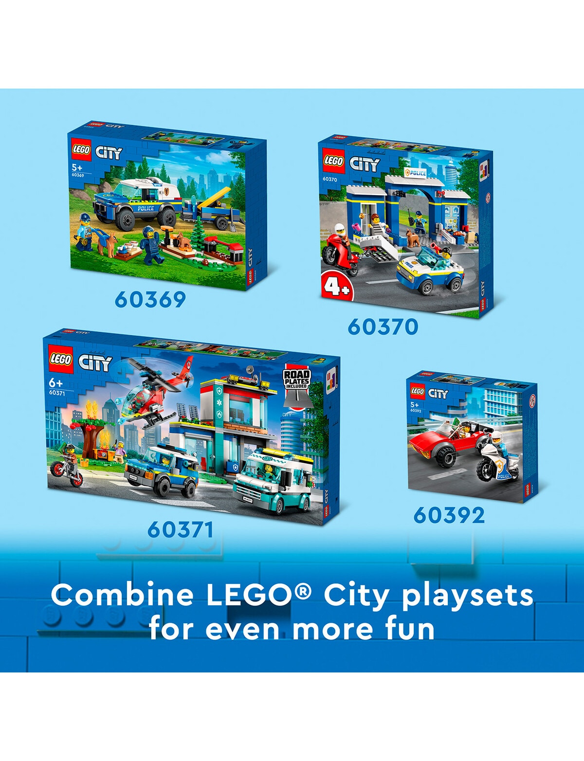 LEGO City Police Training Academy, 60372 - Lego & Construction