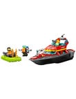 LEGO City Fire Rescue Boat, 60373 product photo View 03 S