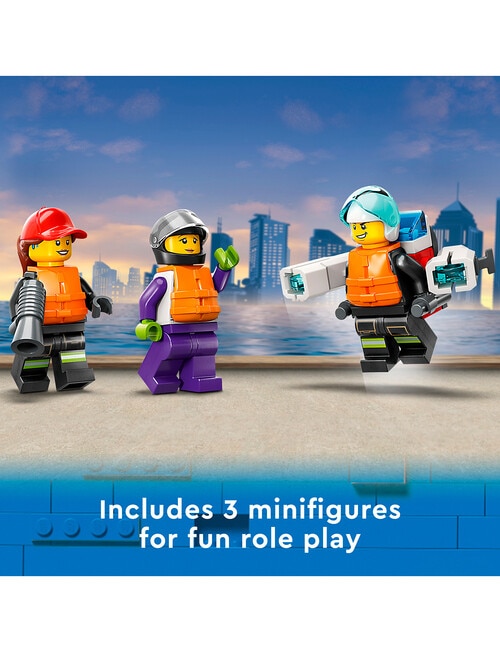 LEGO City Fire Rescue Boat, 60373 product photo View 08 L