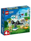 LEGO City Vet Van Rescue, 60382 product photo View 02 S