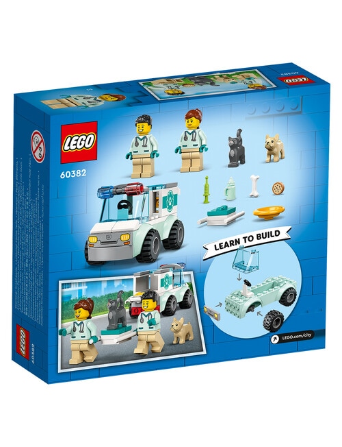 LEGO City Vet Van Rescue, 60382 product photo View 10 L