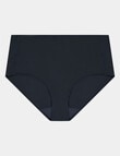 Bendon Au Naturel Rise Brief, Black, S-2XL product photo View 04 S