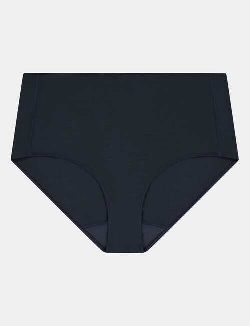 Bendon Au Naturel Rise Brief, Black, S-2XL product photo View 04 L
