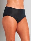 Bendon Au Naturel Rise Brief, Black, S-2XL product photo View 03 S