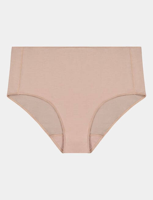 Bendon Au Naturel Rise Brief, Latte, S-2XL product photo View 04 L