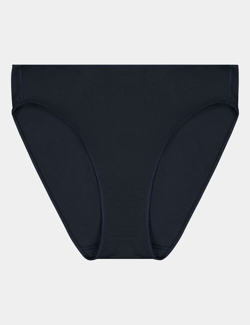 Bendon Au Naturel High Cut Brief, Black, S-2XL product photo View 04 L