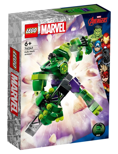 LEGO Superheroes Marvel Hulk Mech Armour, 76241 product photo View 02 L