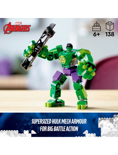 LEGO Superheroes Marvel Hulk Mech Armour, 76241 product photo View 04 L