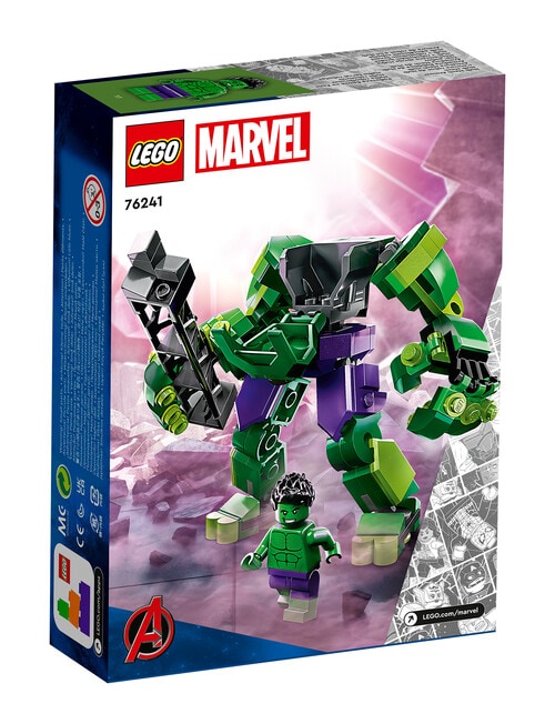 LEGO Superheroes Marvel Hulk Mech Armour, 76241 product photo View 12 L