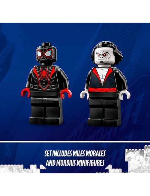 LEGO Superheroes Marvel Miles Morales vs. Morbius, 76244 product photo View 08 L