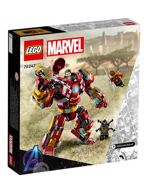 LEGO Superheroes The Hulkbuster: The Battle of Wakanda, 76247 product photo View 13 L