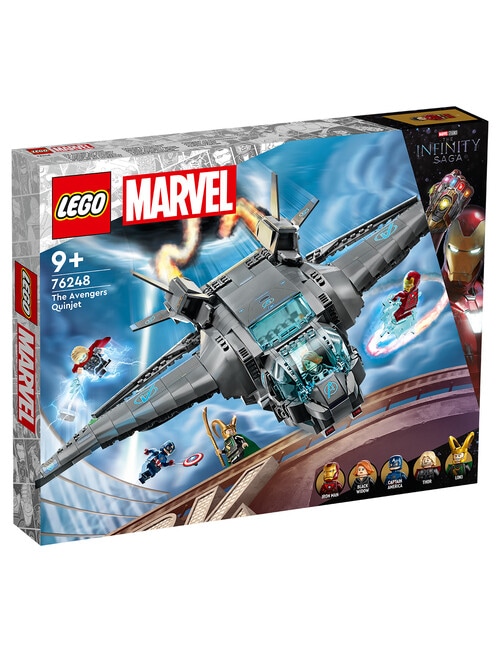LEGO Superheroes Marvel The Avengers Quinjet, 76248 product photo View 02 L