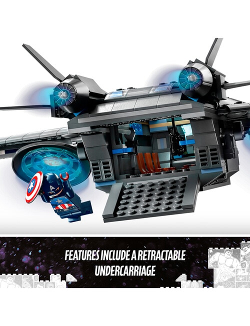 LEGO Superheroes Marvel The Avengers Quinjet, 76248 product photo View 05 L
