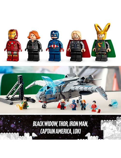 LEGO Superheroes Marvel The Avengers Quinjet, 76248 product photo View 08 L