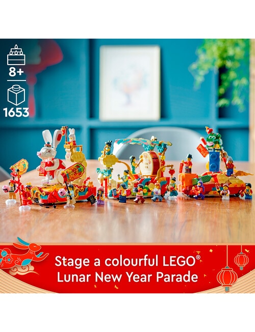 LEGO Chinese Festiva Lunar New Year Parade, 80111 product photo View 04 L
