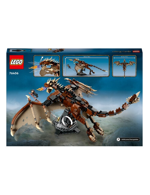 LEGO Harry Potter LEGO Harry Potter Hungarian Horntail Dragon, 76406 product photo View 07 L