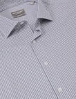 Van Heusen Mini Check Long Sleeve Tailored Shirt, Brown product photo View 04 S