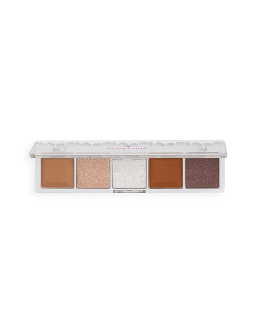 Revolution I Heart Mini Chocolate Shadow Palette, White Vanilla Cream product photo View 02 L