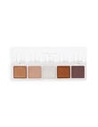 Revolution I Heart Mini Chocolate Shadow Palette, White Vanilla Cream product photo View 04 S
