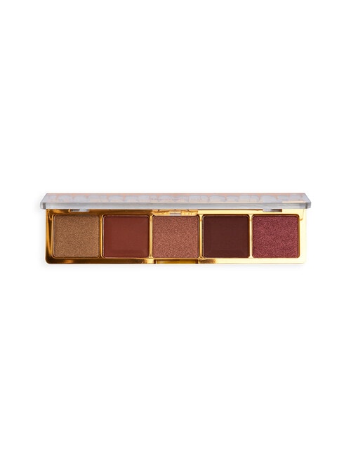 Revolution I Heart Mini Chocolate Shadow Palette, Milk Chocolate Ganache product photo View 02 L