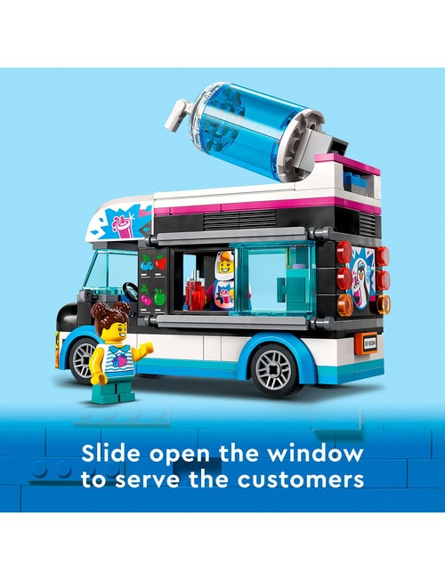 LEGO City Penguin Slushy Van, 60384 product photo View 05 L