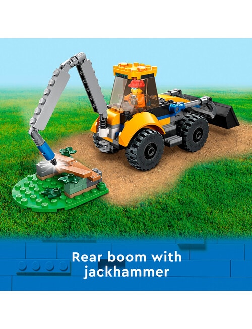 LEGO City Construction Digger, 60385 product photo View 06 L