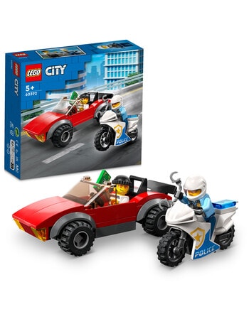LEGO City Police Bike Car Chase, 60392 product photo