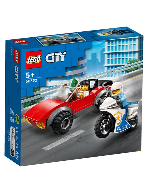 LEGO City Police Bike Car Chase, 60392 product photo View 02 L