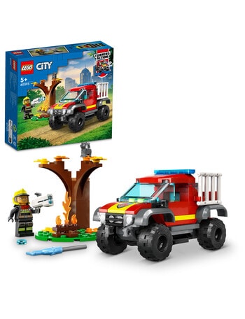 LEGO City 4x4 Fire Truck Rescue, 60393 product photo