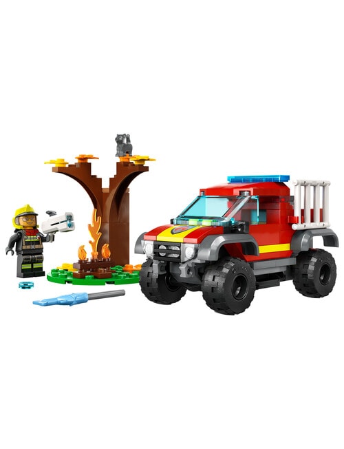 LEGO City 4x4 Fire Truck Rescue, 60393 product photo View 03 L