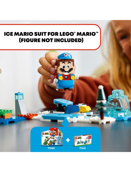 LEGO Super Mario Ice Mario Suit & Frozen World Expansion Set, 71415 product photo View 05 L