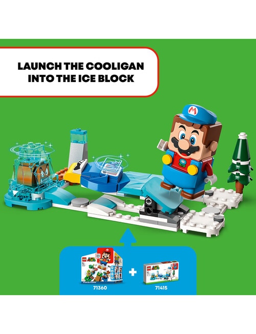 LEGO Super Mario Ice Mario Suit & Frozen World Expansion Set, 71415 product photo View 06 L