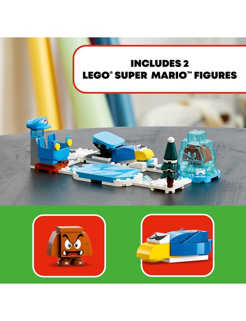 LEGO Super Mario Ice Mario Suit & Frozen World Expansion Set, 71415 product photo View 08 L
