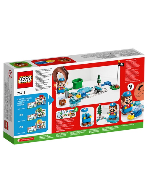 LEGO Super Mario Ice Mario Suit & Frozen World Expansion Set, 71415 product photo View 13 L