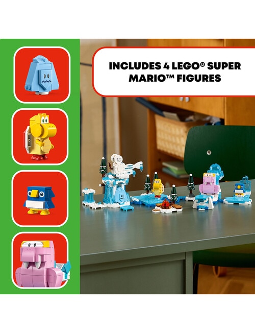 LEGO Super Mario Fliprus Snow Adventure Expansion Set, 71417 product photo View 07 L