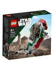 LEGO Star Wars Boba Fett's Starship Microfighter, 75344 product photo View 02 S