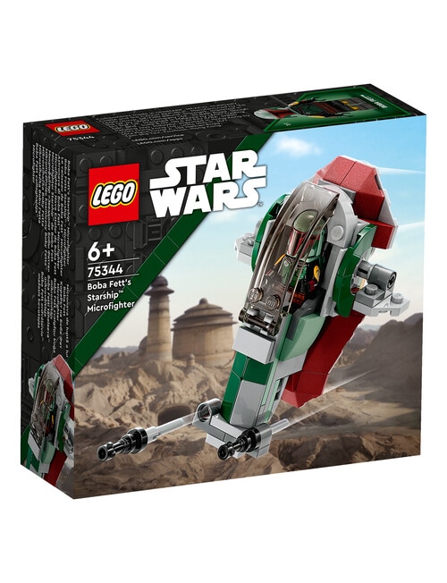 LEGO Star Wars Boba Fett's Starship Microfighter, 75344 product photo View 02 L
