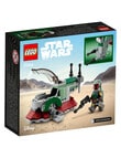 LEGO Star Wars Boba Fett's Starship Microfighter, 75344 product photo View 11 S