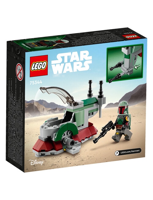 LEGO Star Wars Boba Fett's Starship Microfighter, 75344 product photo View 11 L